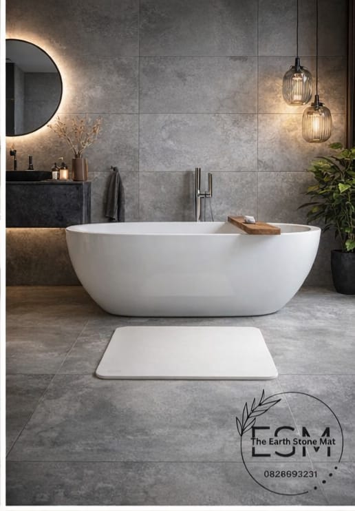 Stone Mat White